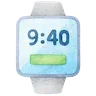 apple watch watercolor illustration
