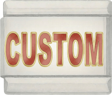 custom italian charm icon