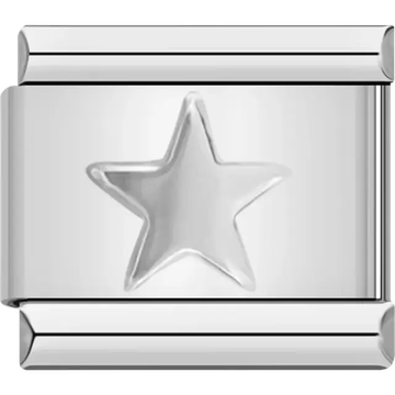 Star Italian charm bracelet link