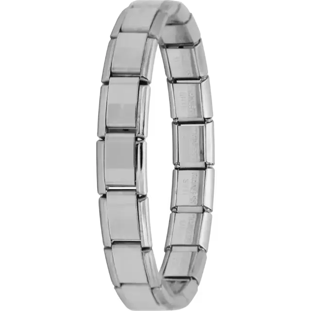 The classic Italian charm bracelet designed for adding 9MM charm links