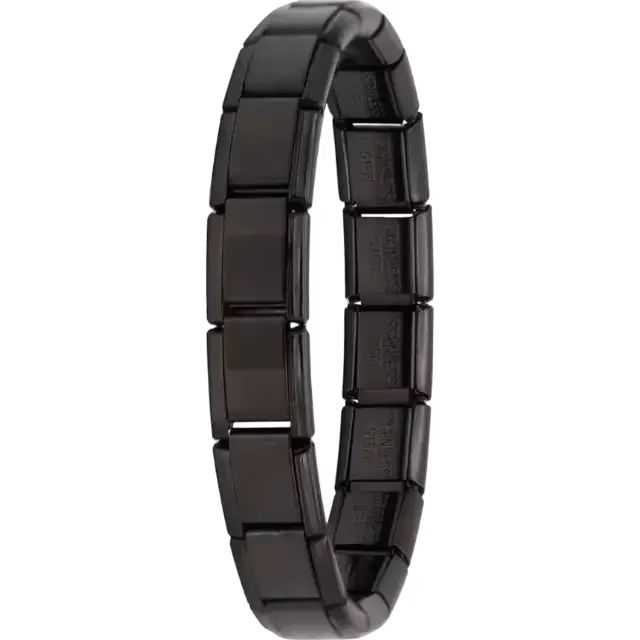 The classic Italian charm bracelet designed for adding 9MM charm links