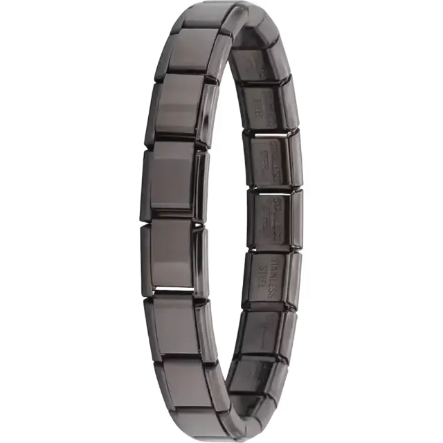 The classic Italian charm bracelet designed for adding 9MM charm links